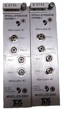 JDS Uniphase MV47L-CS-Z002 optical attenuator
