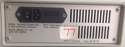 JDSU/Oprel BBS-30-F1-131 optical light source