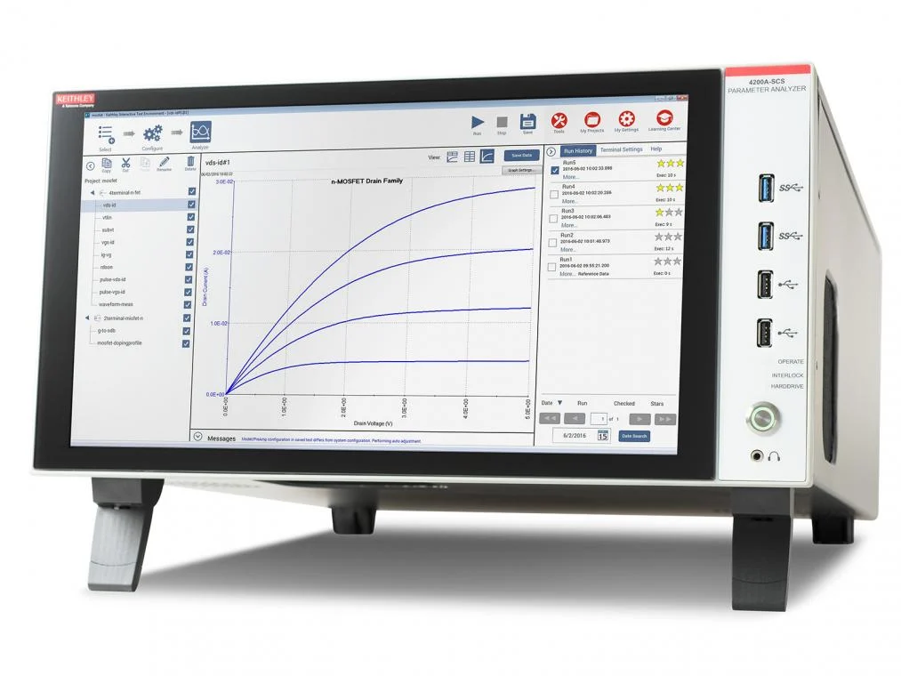 Keithley 4200A-SCS embedded test system