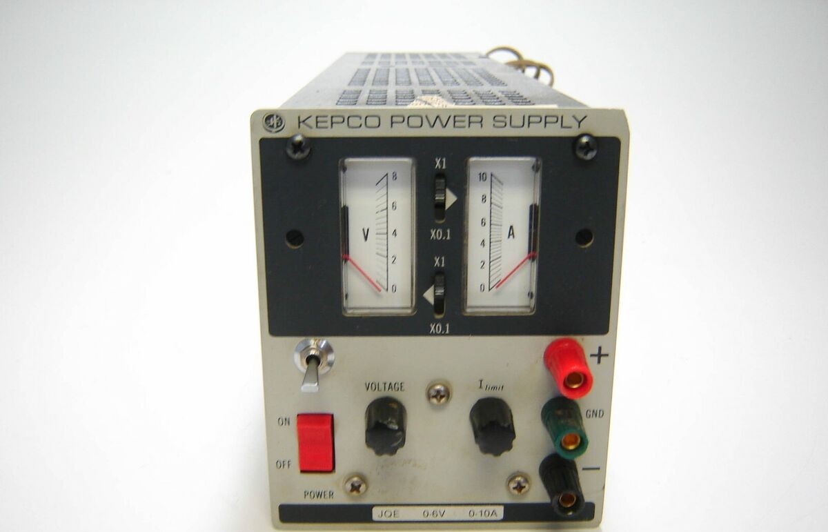 Kepco JQE6 DC power supply