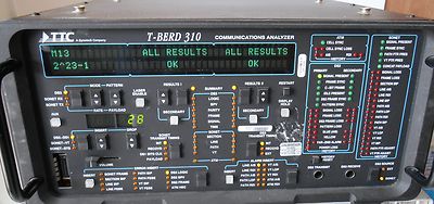 TTC 310-5 bit error rate tester