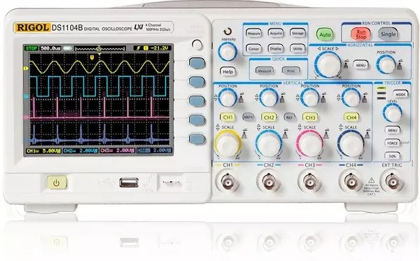Rigol DS1104B digital oscilloscope