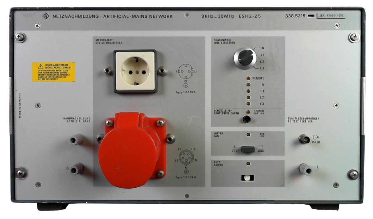 Rohde &amp; Schwarz ESH EMI/EMC test receiver