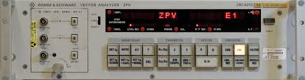Rohde &amp; Schwarz ZPV network analyzer