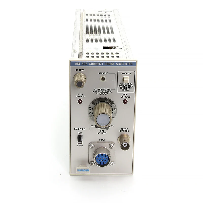 Tektronix AM503 signal conditioning module