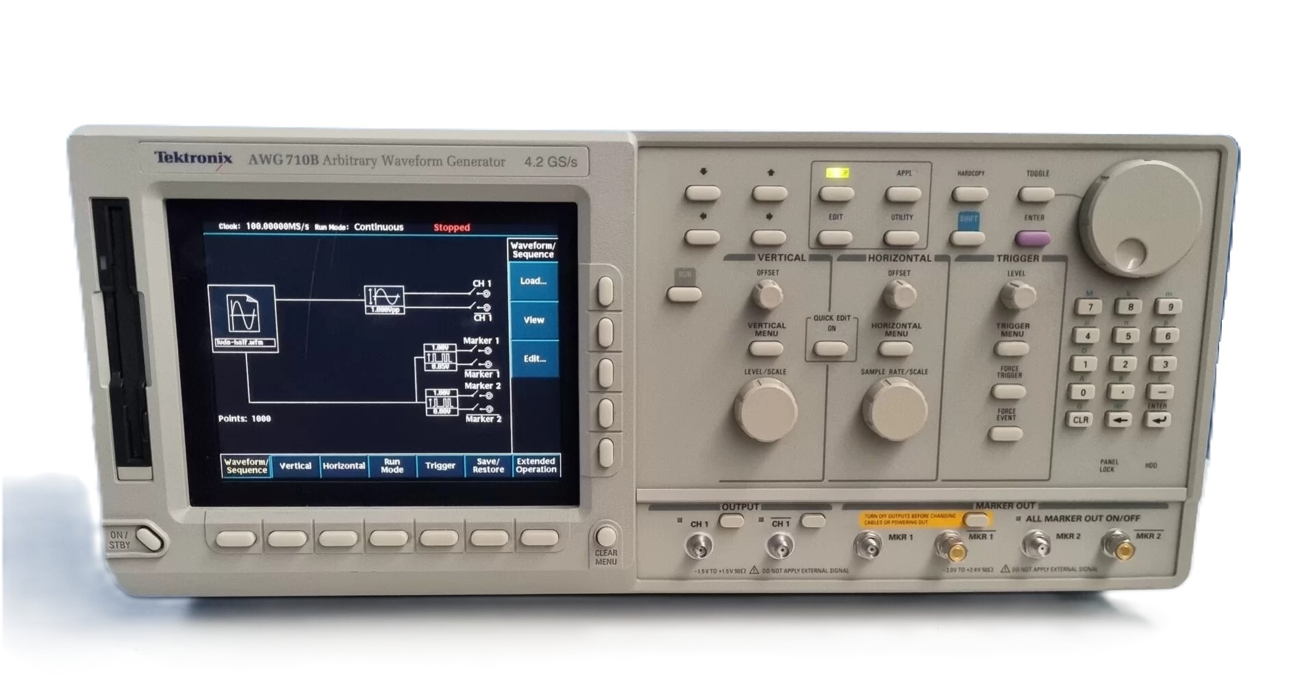 Tektronix AWG710B arbitrary waveform generator