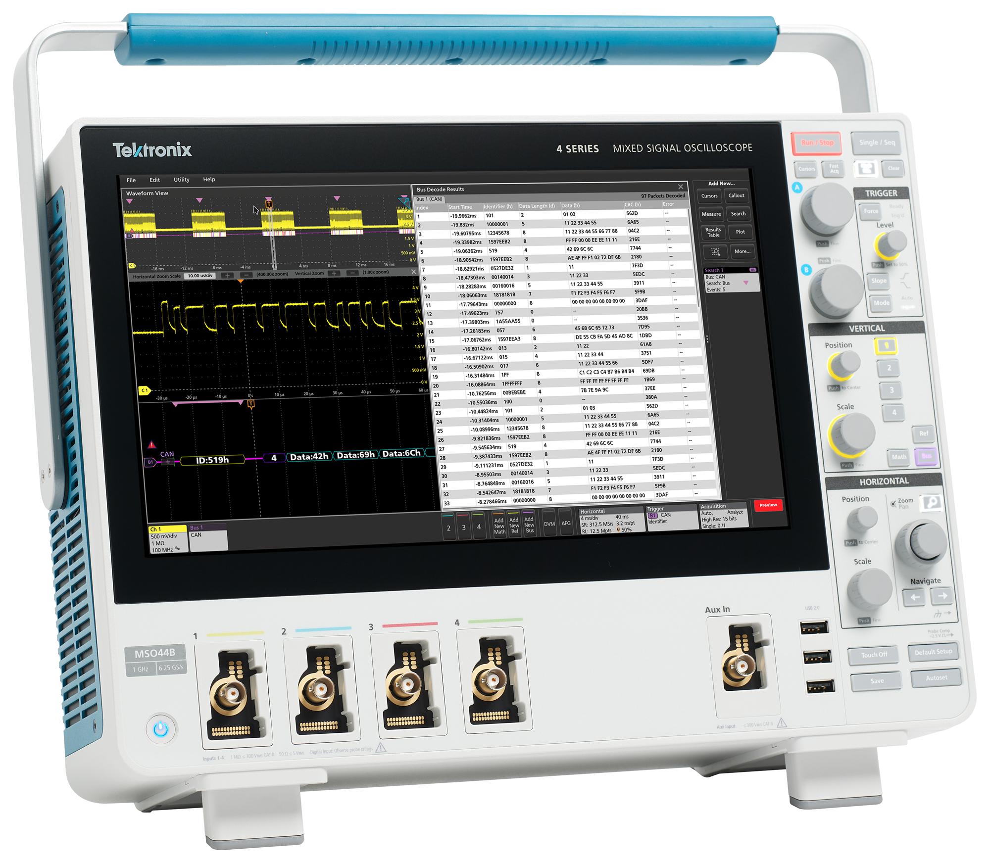 Tektronix MSO44B mixed signal oscilloscope