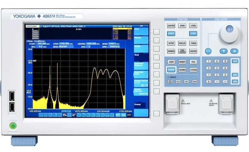 Yokogawa AQ6374 optical spectrum analyzer