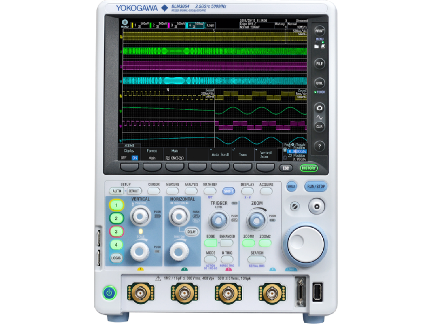 Yokogawa DLM3054 mixed signal oscilloscope