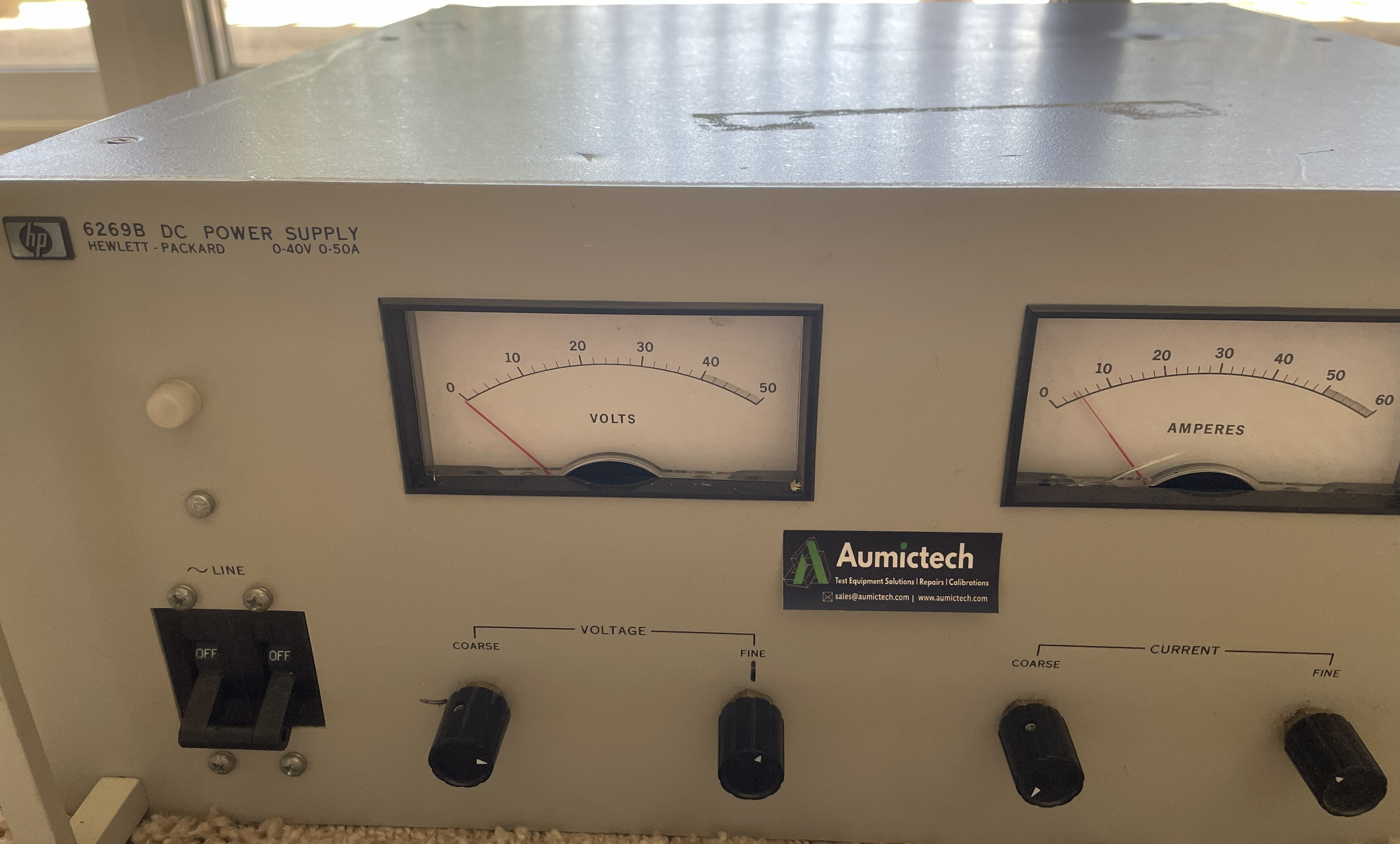Agilent 6269B Used Agilent/Keysight 6269B DC Power Supply — In good condition. Ships on pallet rack. You can also use your own shipping carrierif it's easier.