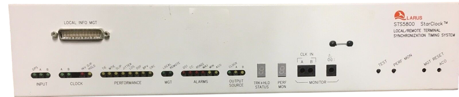 LARUS STS5800 clock and timing analyzer
