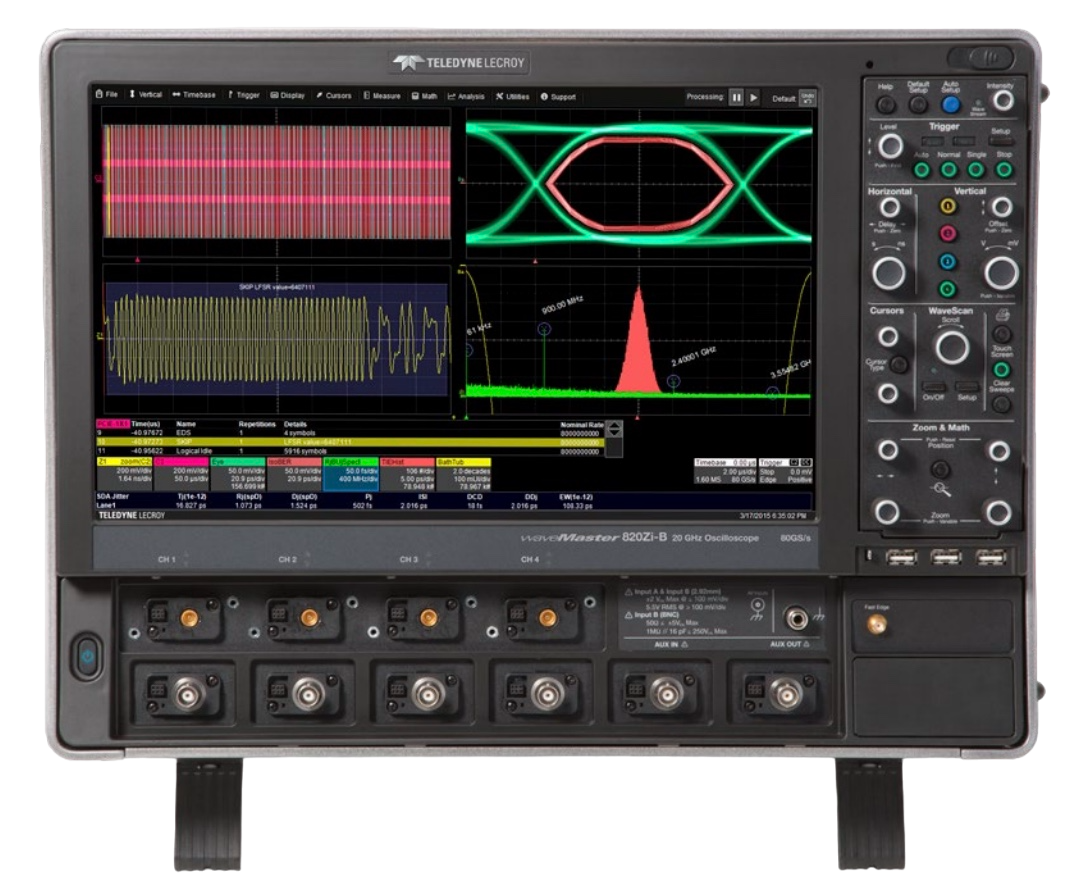 Lecroy WaveMaster 830Zi mixed signal oscilloscope